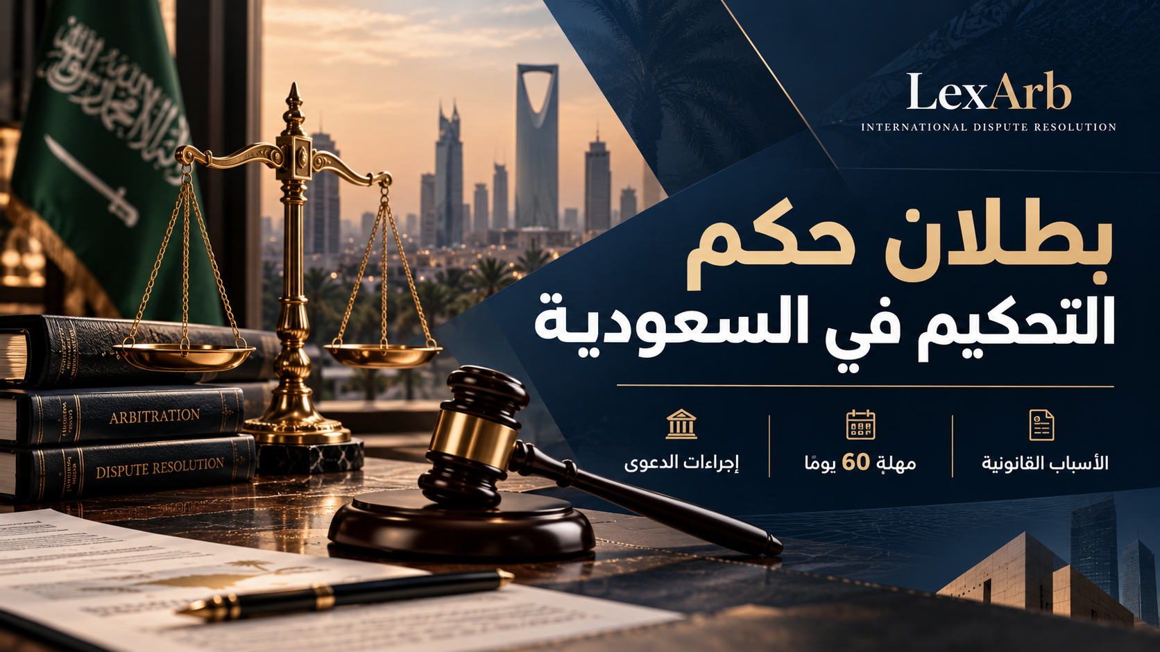 دعوى بطلان حكم التحكيم في السعودية